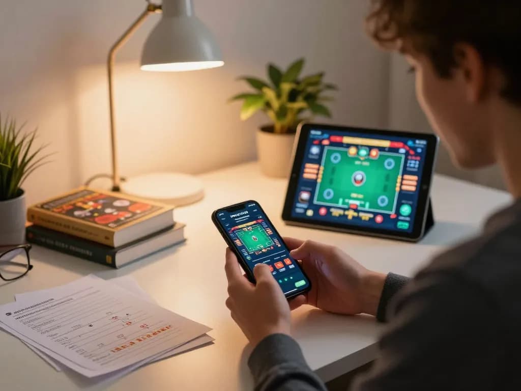 Player using casino app on smartphone during an exciting online gaming session featuring du 88