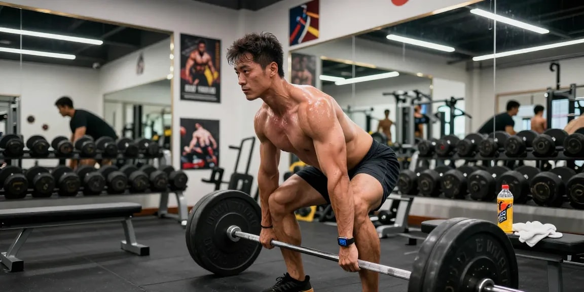 Prime Pharma Steroiden enhance bodybuilding results in a modern gym.
