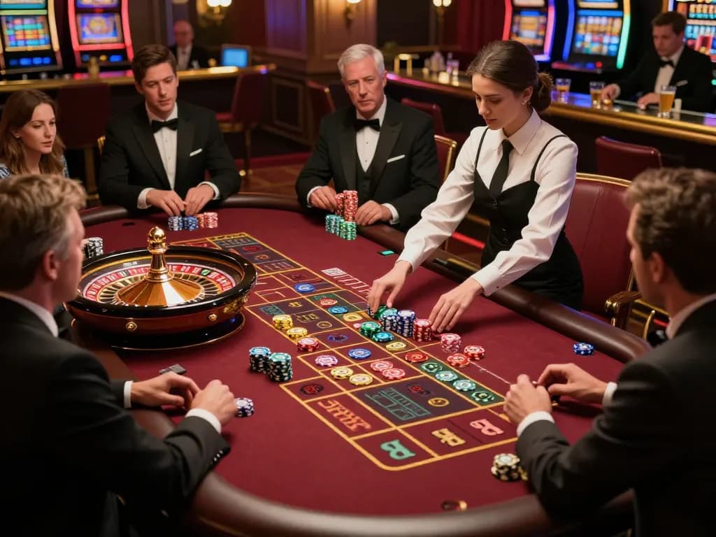 Experience the excitement of betting at a roulette table with CODE VUA88 featured in action