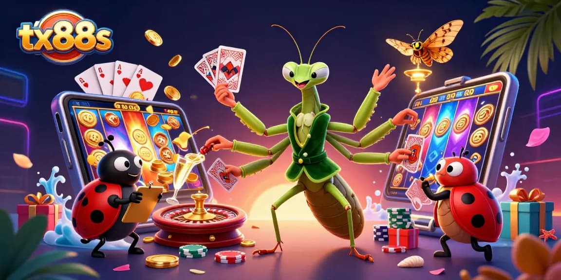 Experience thrilling gameplay at tx88s with vibrant casino characters and dynamic elements