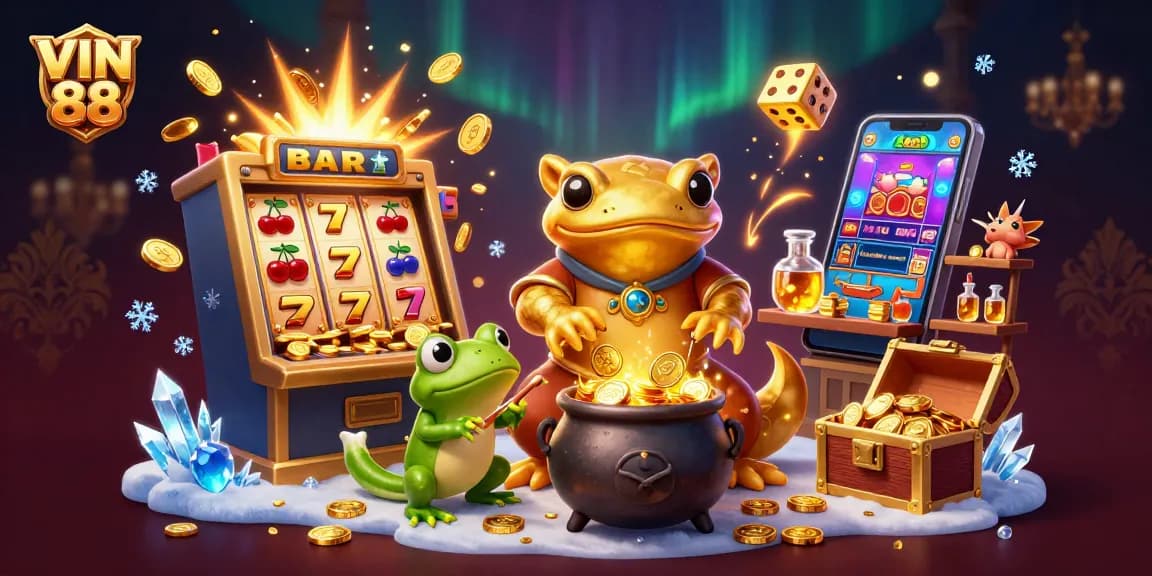 Play exciting casino games at VIN 88 with vibrant graphics and winning jackpots!
