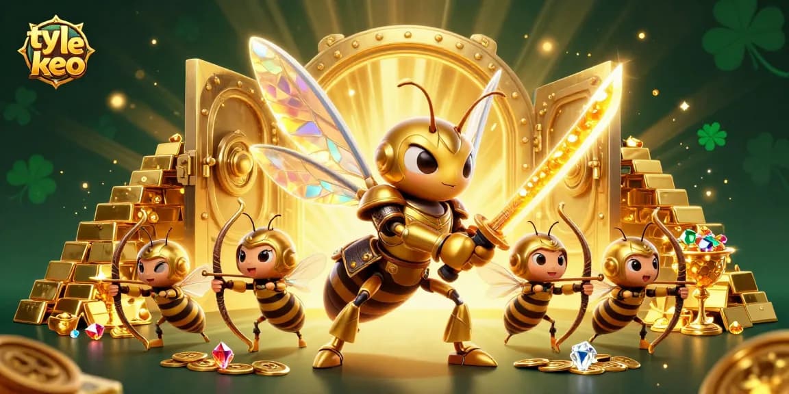 Engage with ty le keo in a vibrant and competitive casino scene filled with golden treasures.