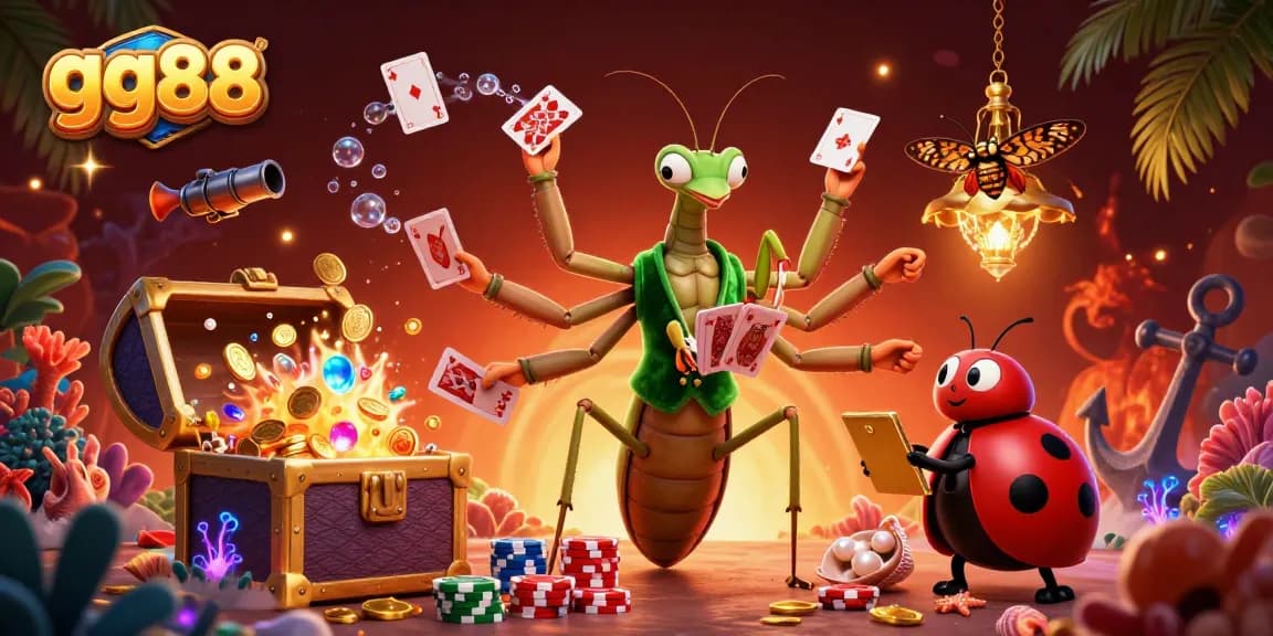 Experience the thrill at gg88 with vibrant casino games and rich illustrations.