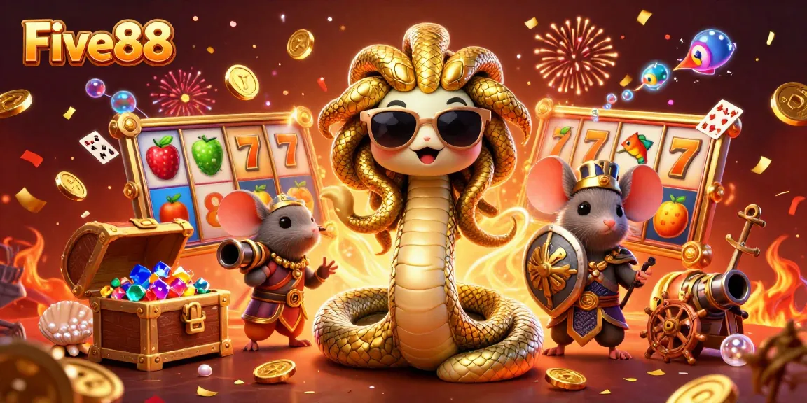 Engage with Five88 for vibrant slot game excitement featuring classic elements and dynamic visuals.