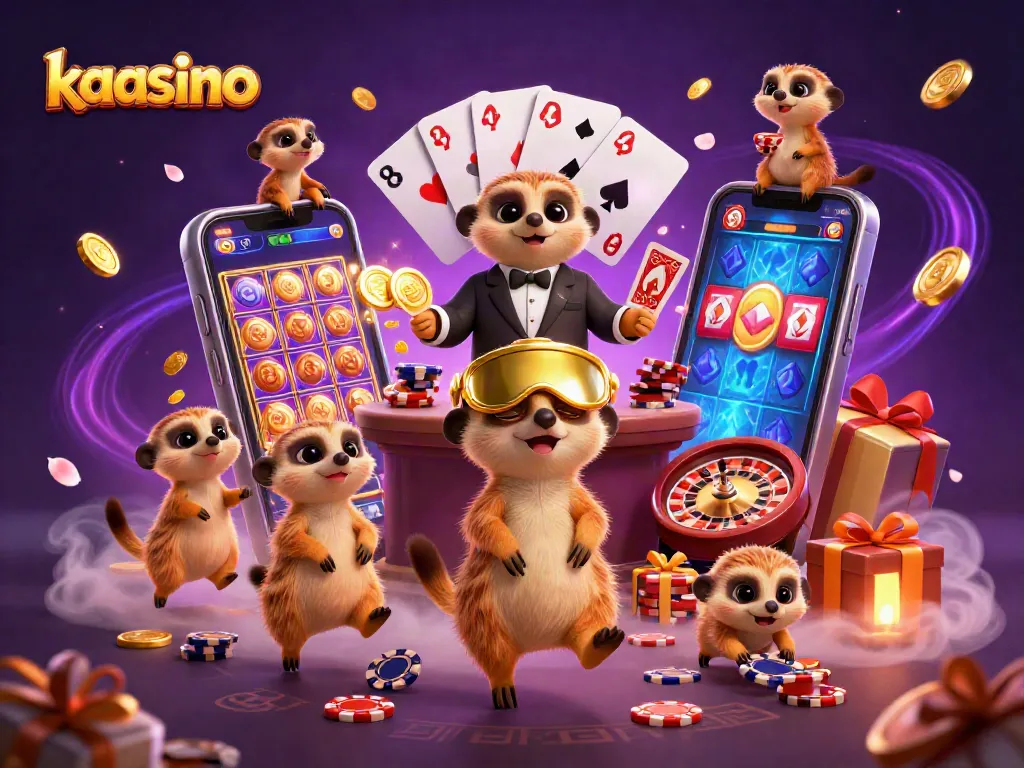 Kaasino offers endless excitement as meerkats enchant with their vibrant casino operations and thrilling games.