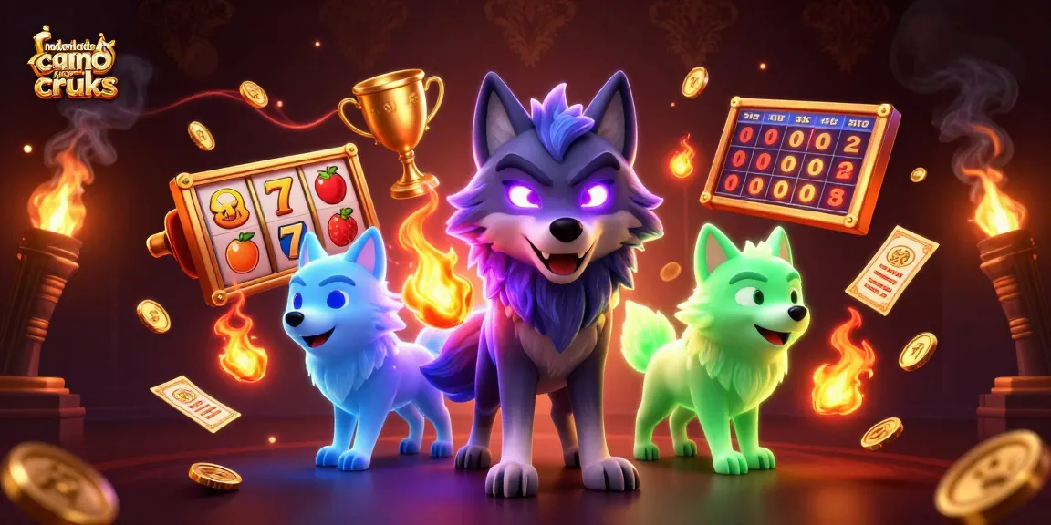 Engage in thrilling gaming at a nederlandse casino zonder cruks with vibrant 3D characters and slot elements.