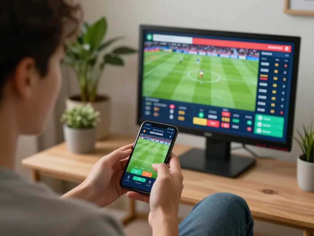 Place a strategic bet on 98win9 while watching live sports in a cozy setting.