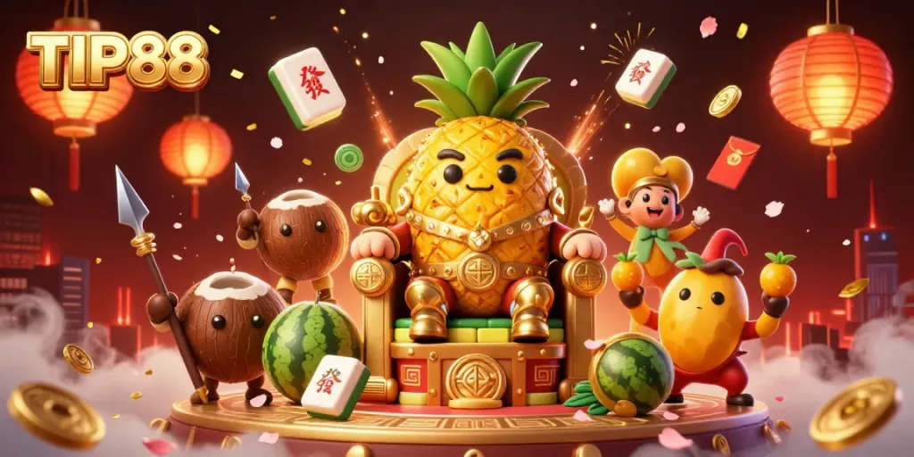 Engage in thrilling gameplay at TIP88 with a vibrant 3D beach casino atmosphere.