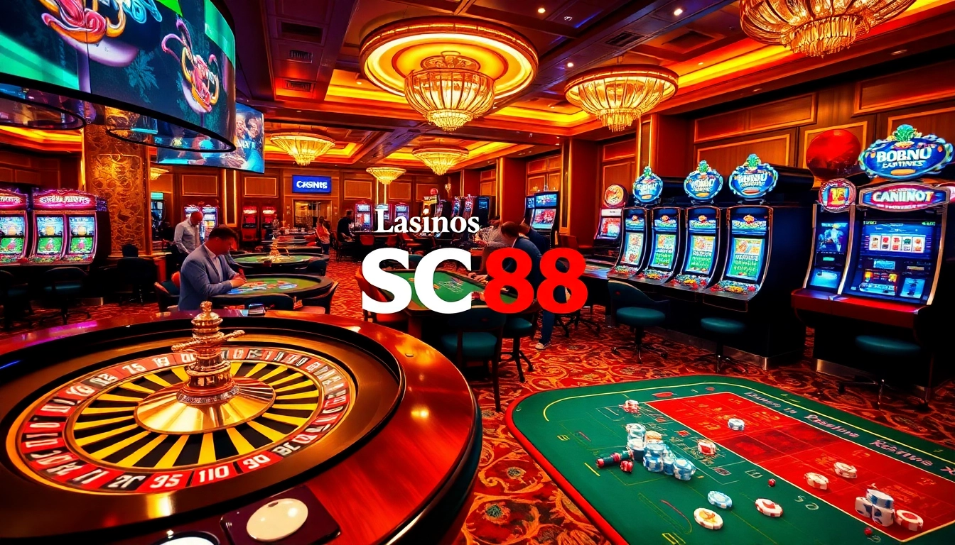 Experience the thrill of casino gameplay at https://sc88vn.com/ with vibrant tables and engaging atmosphere.