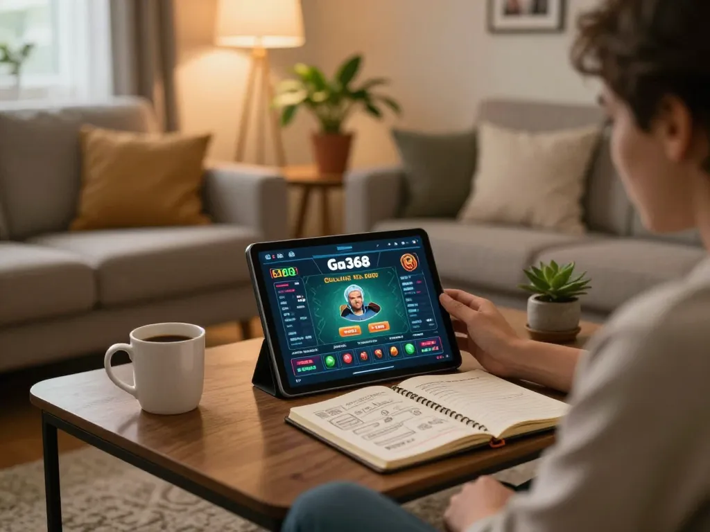 Experience Ga368 online gaming with engaging gameplay at home in a cozy atmosphere.
