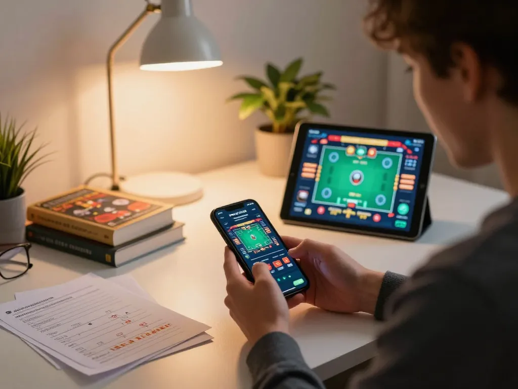 Player using casino app on smartphone during an exciting online gaming session featuring du 88