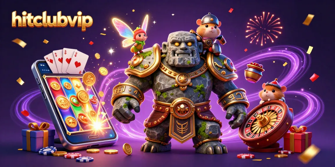 Experience big wins at hitclubvip with magical characters and vibrant casino elements.