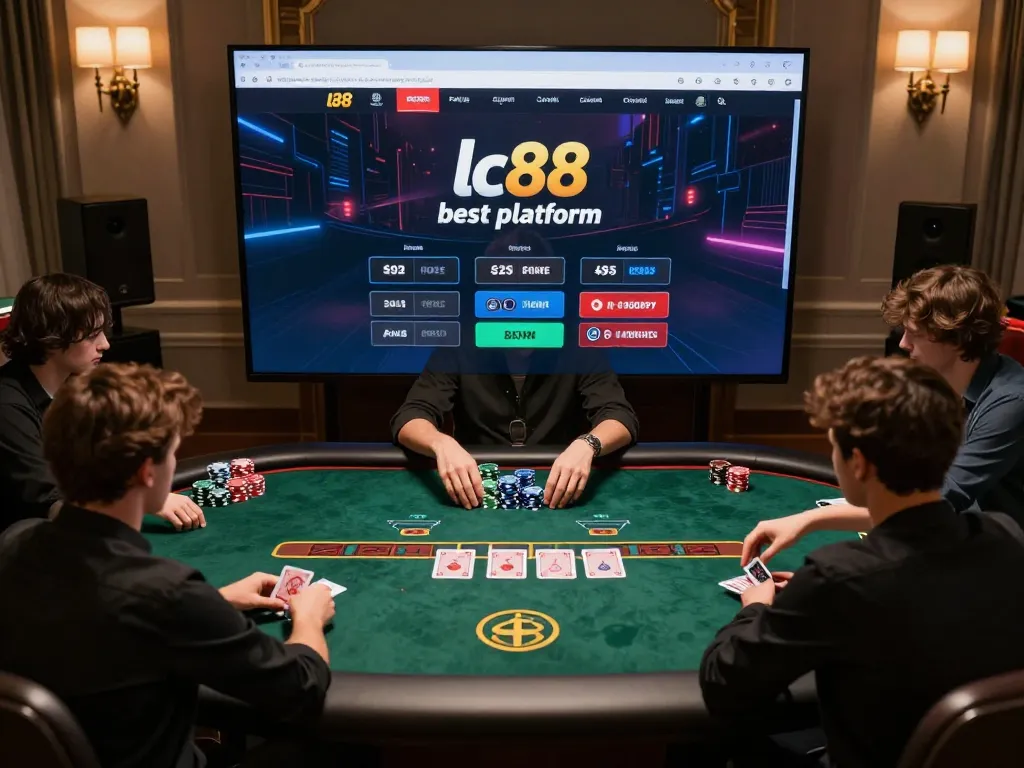 Experience the lc88 best platform while engaging in online poker games with dynamic gameplay.