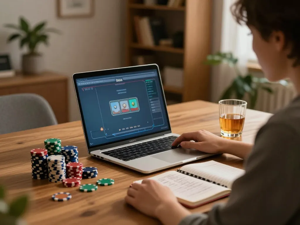 Engaging online gaming experience with BCX88, showcasing a player strategizing at home.