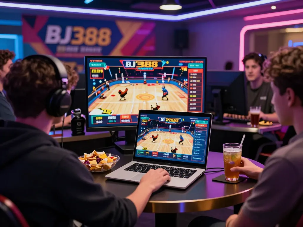 Exciting live betting experience at https://bj388.my with vibrant atmosphere and digital interaction.