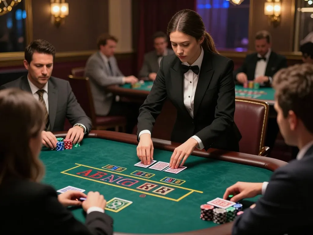 A player engaging in strategic gameplay at a 678vip ne blackjack table with a live dealer.