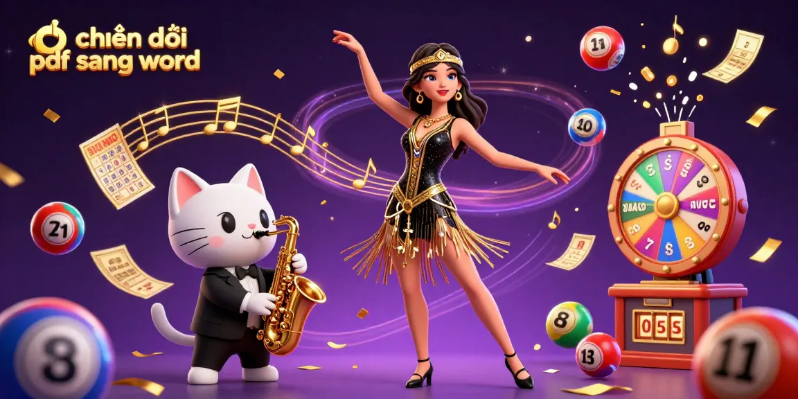 Experience seamless chuyển đổi pdf sang word with vibrant scenes of cheerful games and celebration in this captivating casino illustration.
