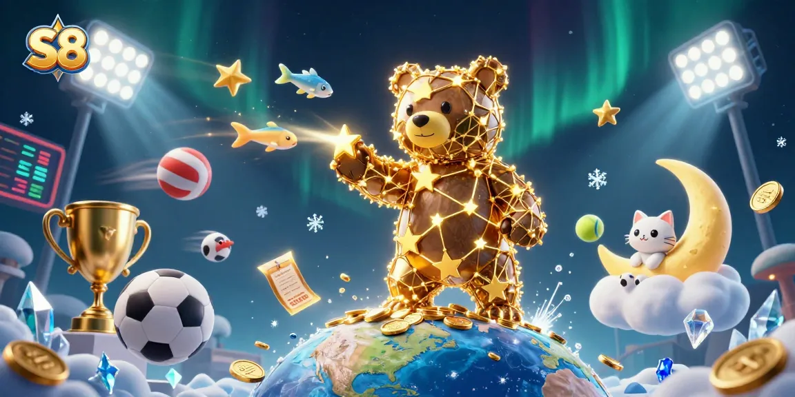 Experience dynamic gaming with S8's engaging elements and vibrant graphics in an online casino.