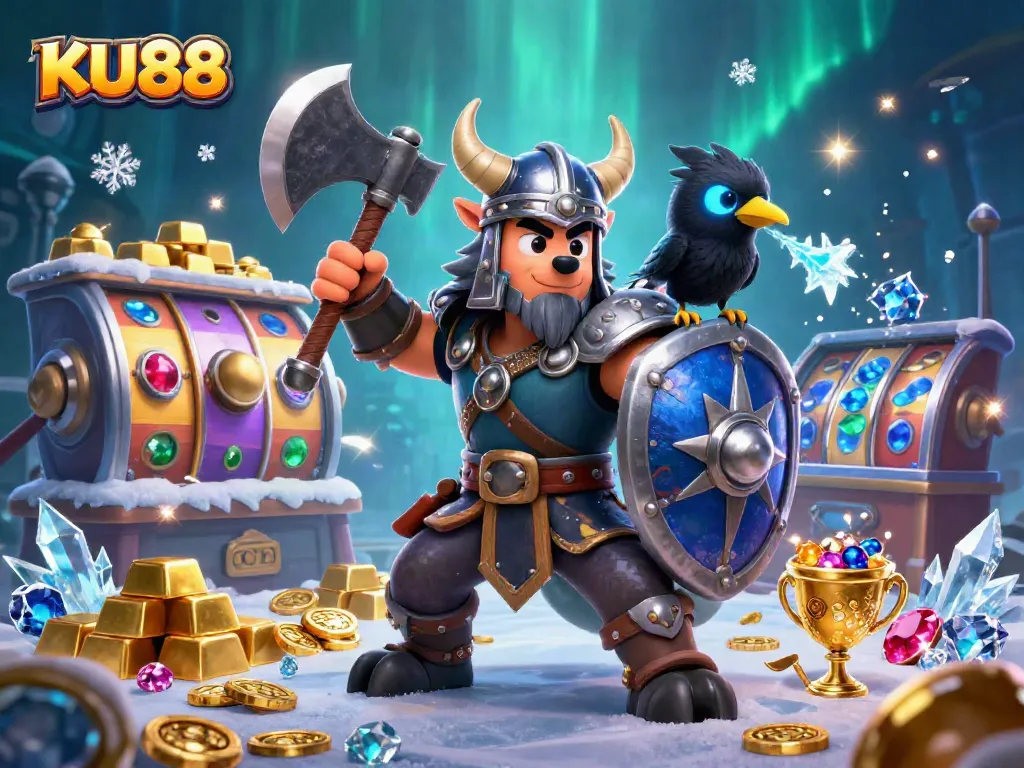 Spin the reels and win big at KU88's dynamic, vibrant casino adventure.