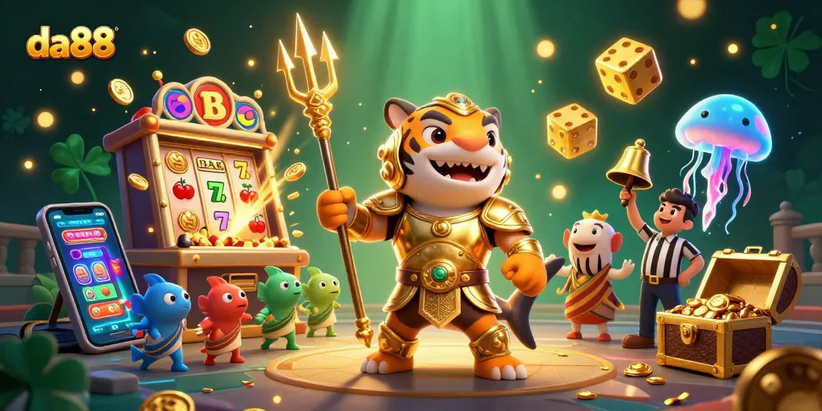Spin the reels and win big at da88 with exciting slot machines and a vibrant casino atmosphere.