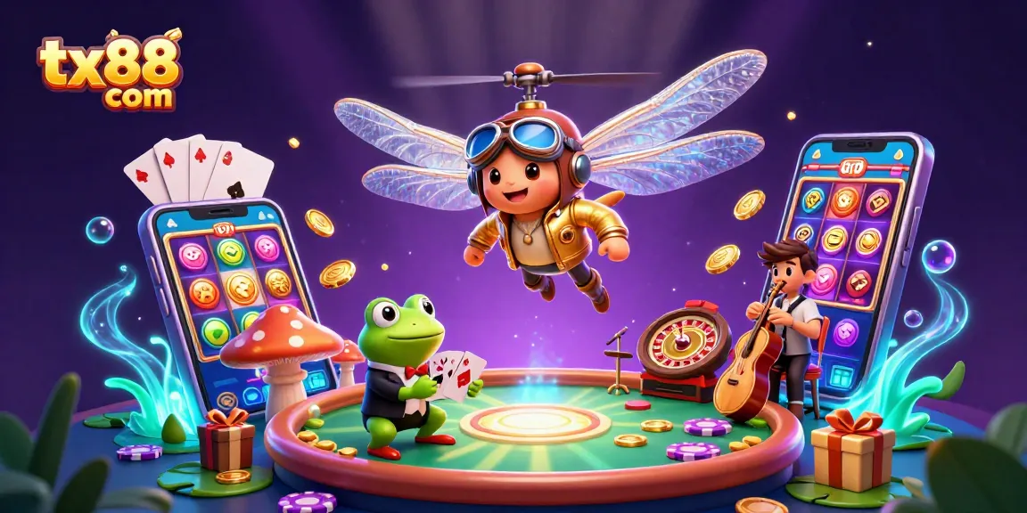 Engage in thrilling gaming at tx88 com with lively casino scenes showcasing action-packed elements.