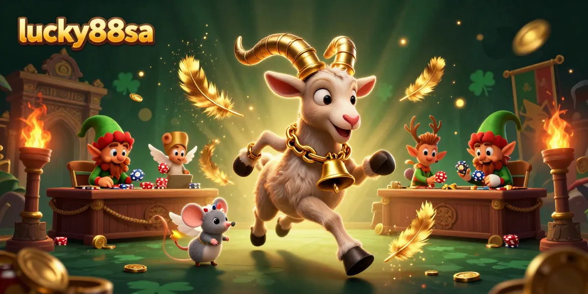 Experience thrilling action at lucky88sa with cartoon characters in a vibrant casino scene, showcasing fun and excitement.