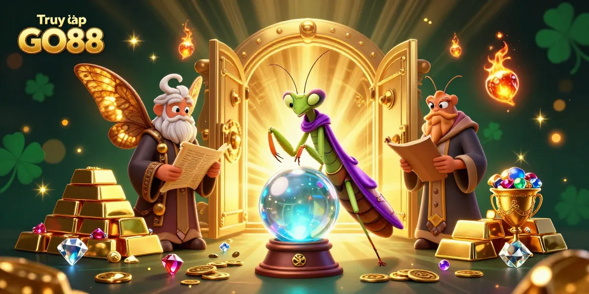 Win big and steal the spotlight at Truy cập GO88 with this magical casino illustration!