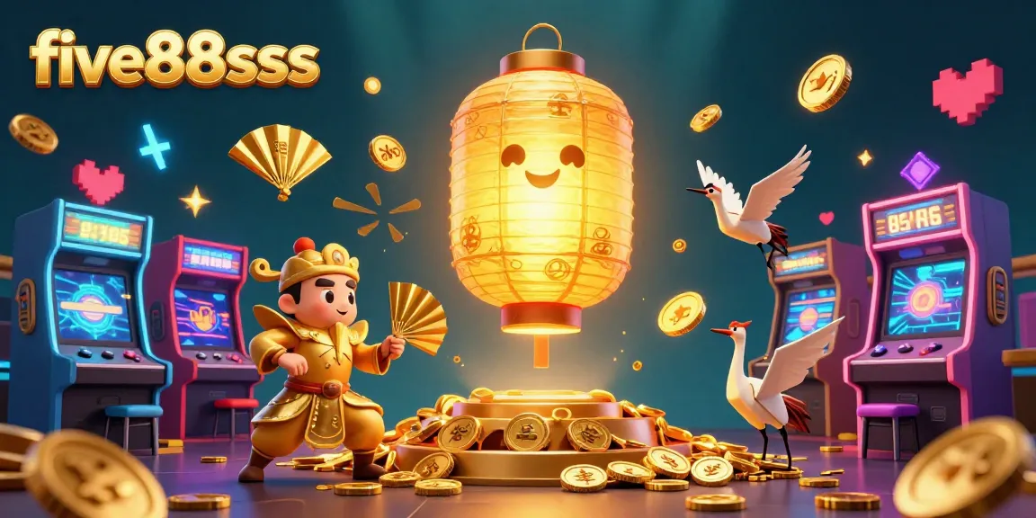 Experience the excitement at five88sss with lively gaming and dynamic casino elements illuminating the scene.
