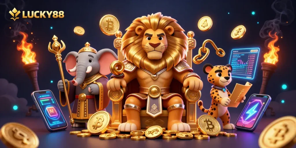 Spin and win big at LUCKY88 with dazzling 3D casino action and vibrant games!